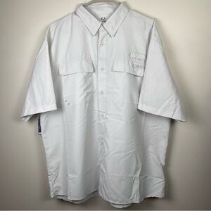 NWT Realtree Fishing Men’s Short Sleeve Button-Down Shirt Large